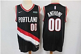 Blazers 00 Carmelo Anthony Black Nike Swingman Jersey,baseball caps,new era cap wholesale,wholesale hats